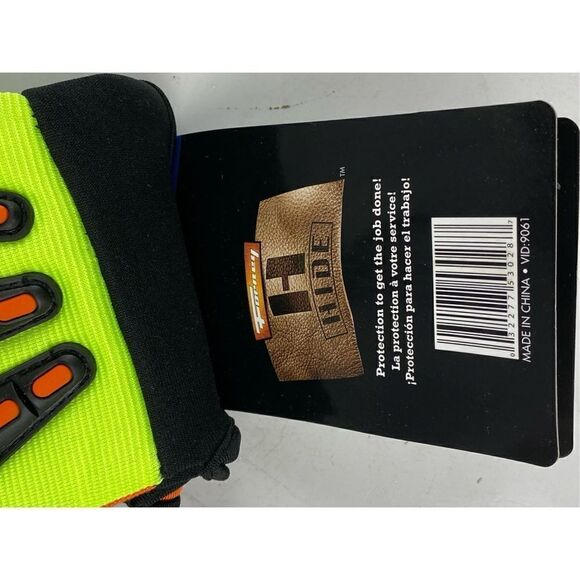 NWT Forney Hide Multi Task Impact Resistant Work Gloves Men Medium AT1750 - Picture 7 of 7